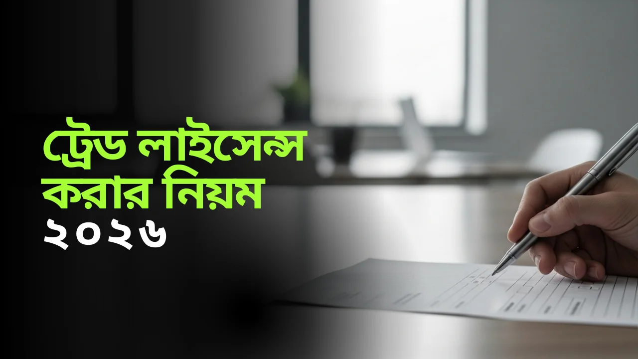 ট্রেড লাইসেন্স করার নিয়ম ও খরচ ২০২৬ Trade License BD