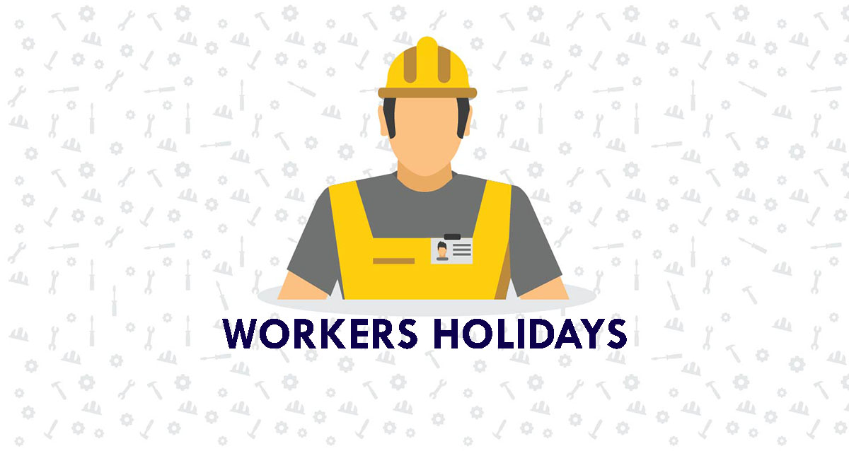 workers holidays