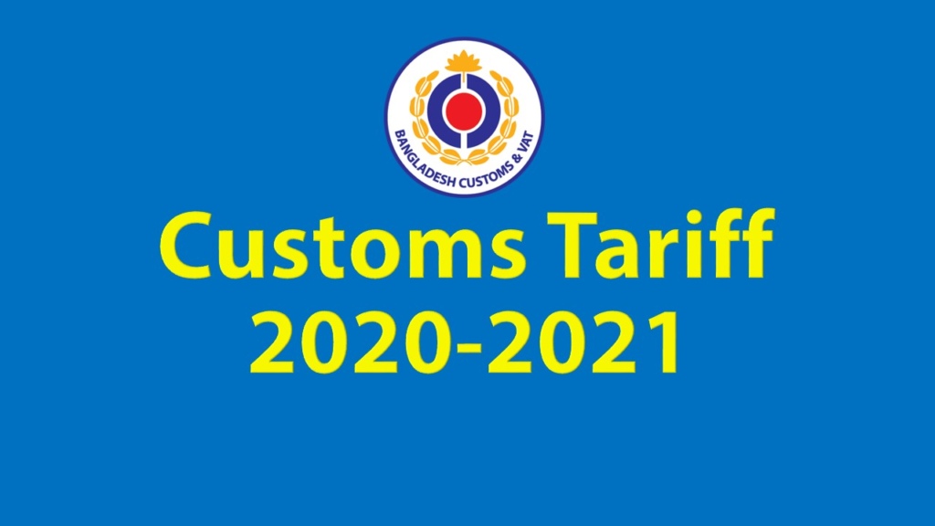 Customs Tariff 2020-2021