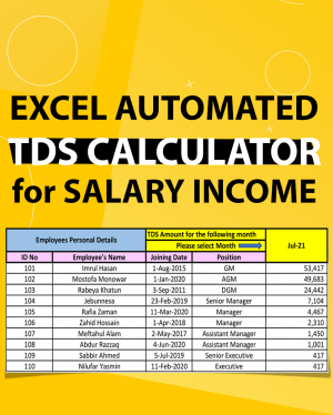 TDS Calculator for Salary