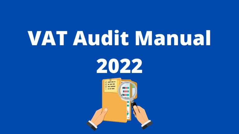 VAT Audit Manual 2022