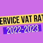 Service Vat Rate 2022-2023