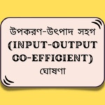 Input Output Co-efficient)