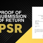 Proof of Submission of Return