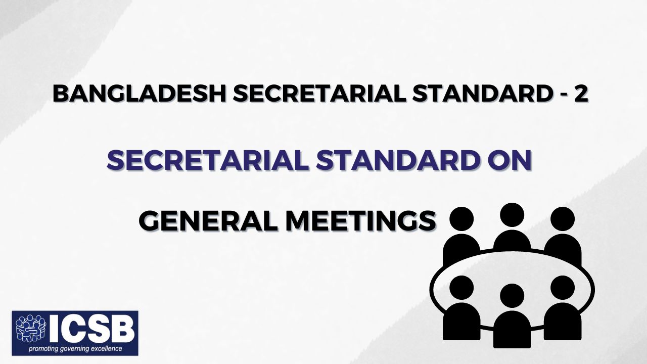 Bangladesh Secretarial Standard - 2
