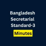 Bangladesh Secretarial Standard-3