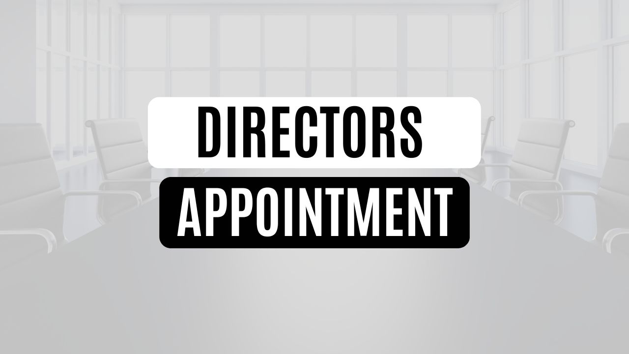 DIRECTORS APPOINTMENT