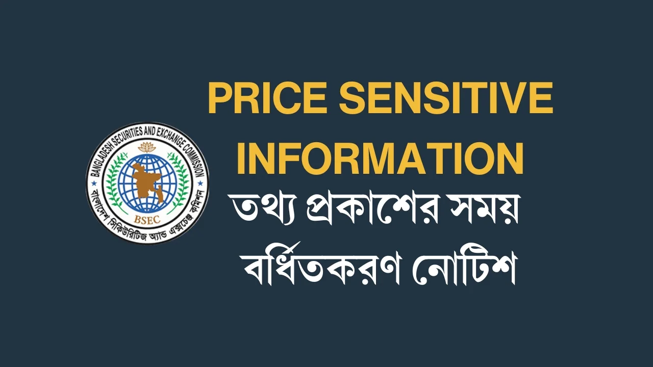 Price Sensitive Information disclosure time extension notice