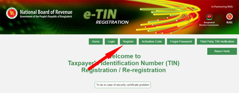 TIN Registration