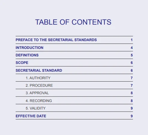 Bangladesh Secretarial Standard - 6