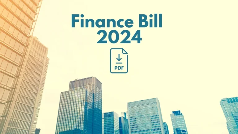 Finance Bill 2024 Bangladesh