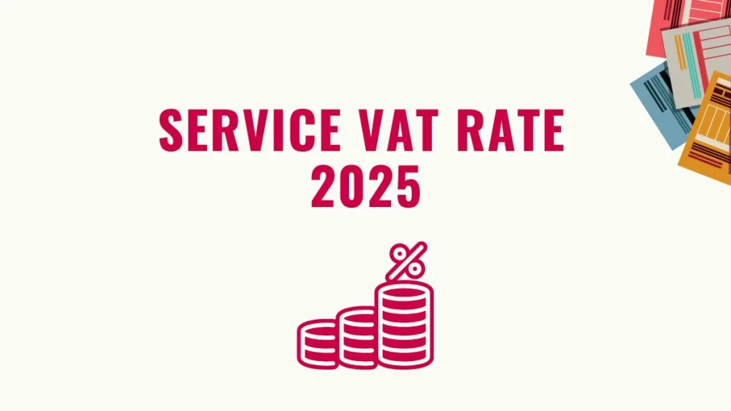 Service VAT Rate 2025