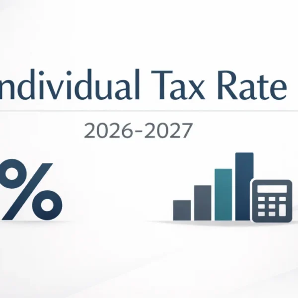 Individual Tax Rate 2026-2027
