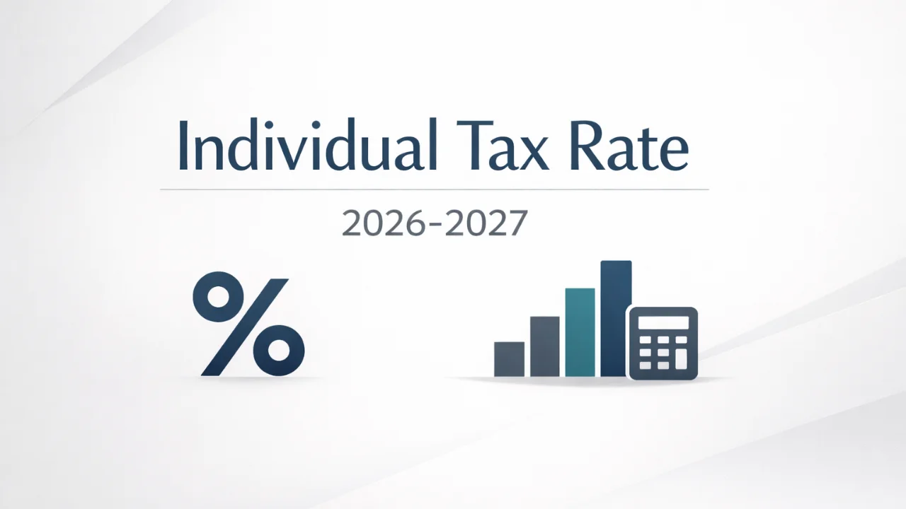 Individual Income Tax Rate Slab 2026-27 Individual Tax Rate 2026-2027
