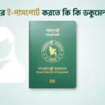 Passport documents for female