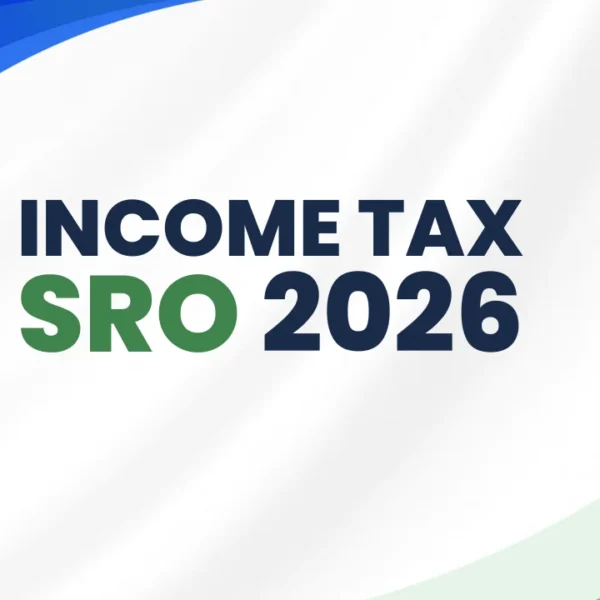 INCOME TAX SRO 2026
