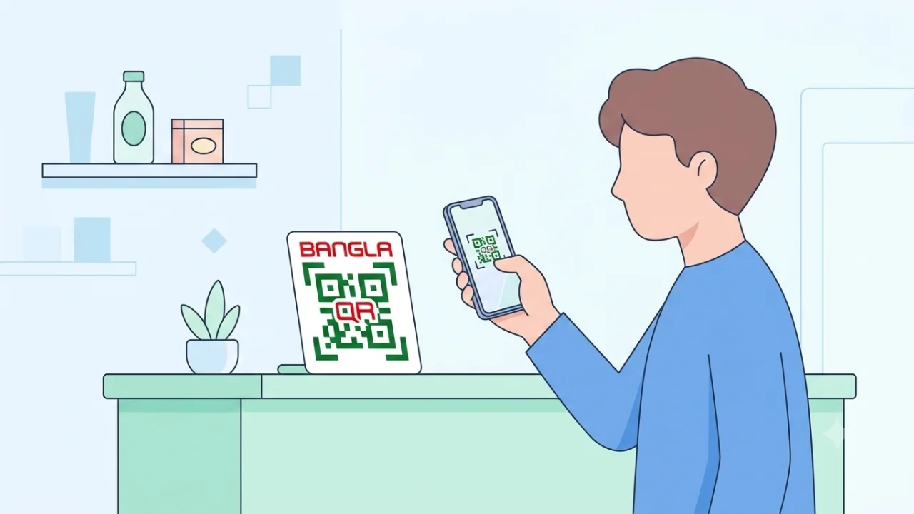 bangla qr payment kivabe kore
