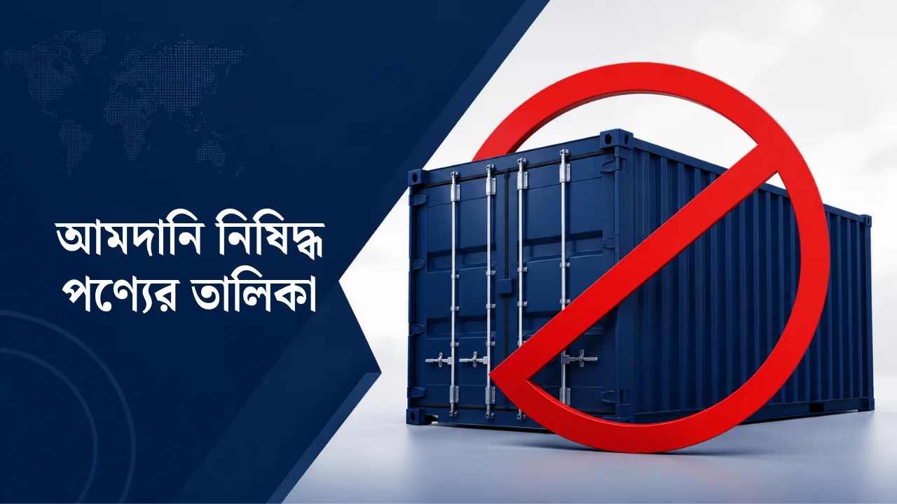 import prohibited goods list Bangladesh